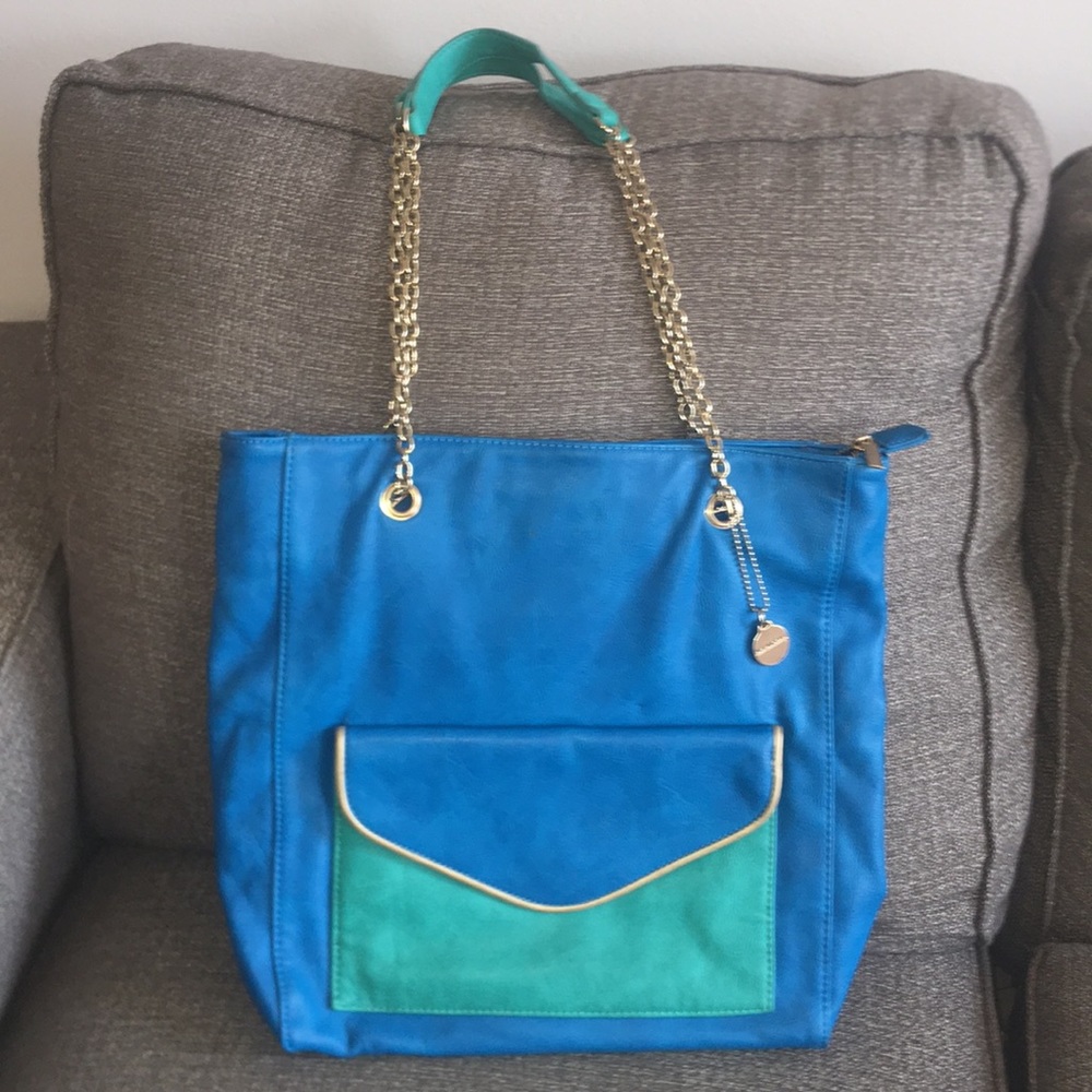 Big Buddha blue tote